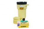 Kit Antiderrames 50 galones con ruedas con Tambor de Salvamento – Agresivos / HazMat