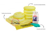 Kit Antiderrames 20 Galones con Contenedor de Plástico - Líquidos Agresivos HazMat - Imagen 2