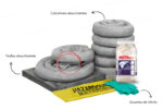 Kit Antiderrames 20 galones con Contenedor de Plástico – Universal - Imagen 2