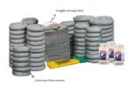 Kit Antiderrames Extra Large 290 Galones Contenedor de Plástico - Universal - Imagen 3